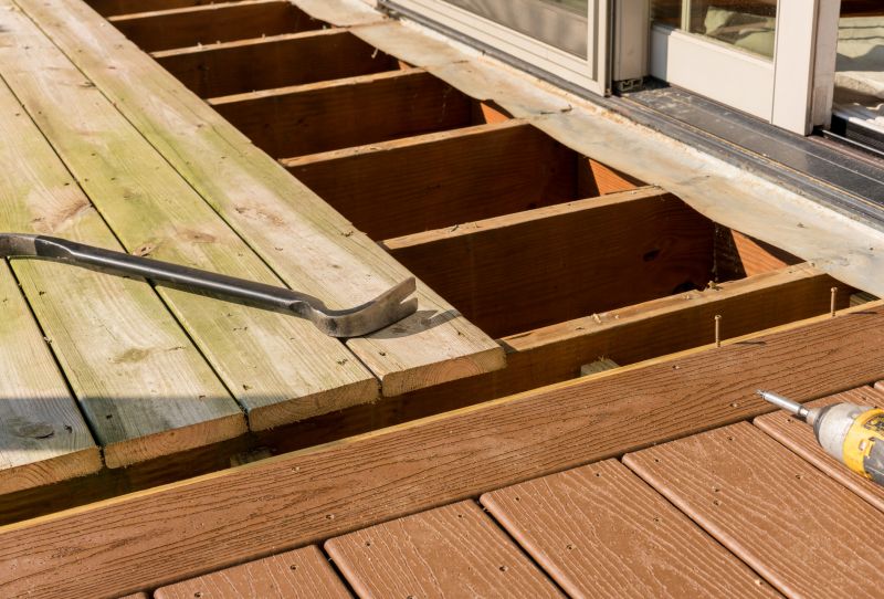 Damaged Deck Boards Repair detail